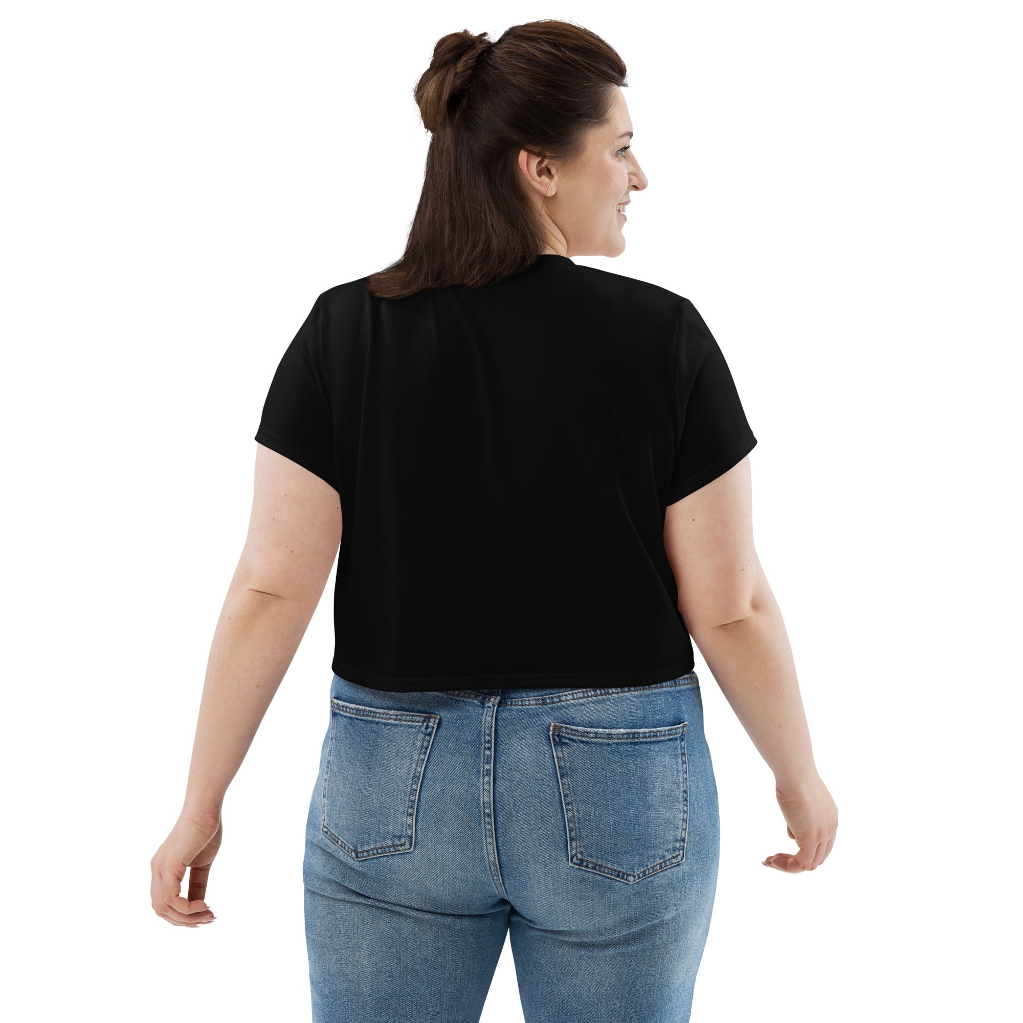 SHE REBEL - Om Yoga Crop Top